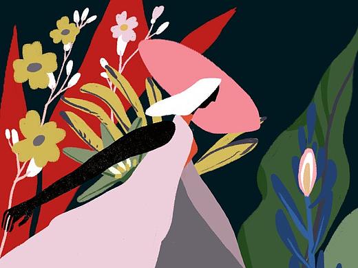 那些美丽的女郎们（个人主页-ZMzAwNjM3NzY=） - 艺术插画 - 站酷设计师nacat瓜盗盗原创素材 - 站酷ZCOOL