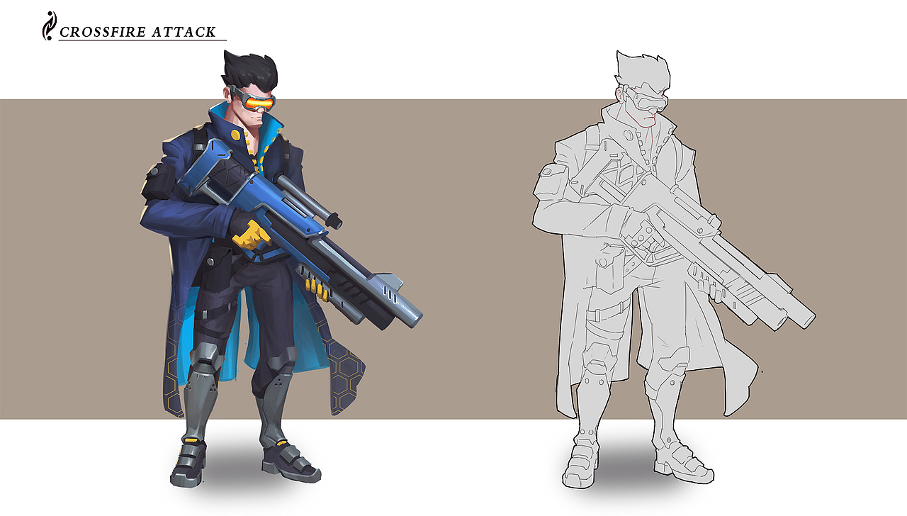 冲锋对决（图ZMTA3MzAwNDM2） - 创作习作 - 站酷设计师漫星人原创素材 - 站酷ZCOOL