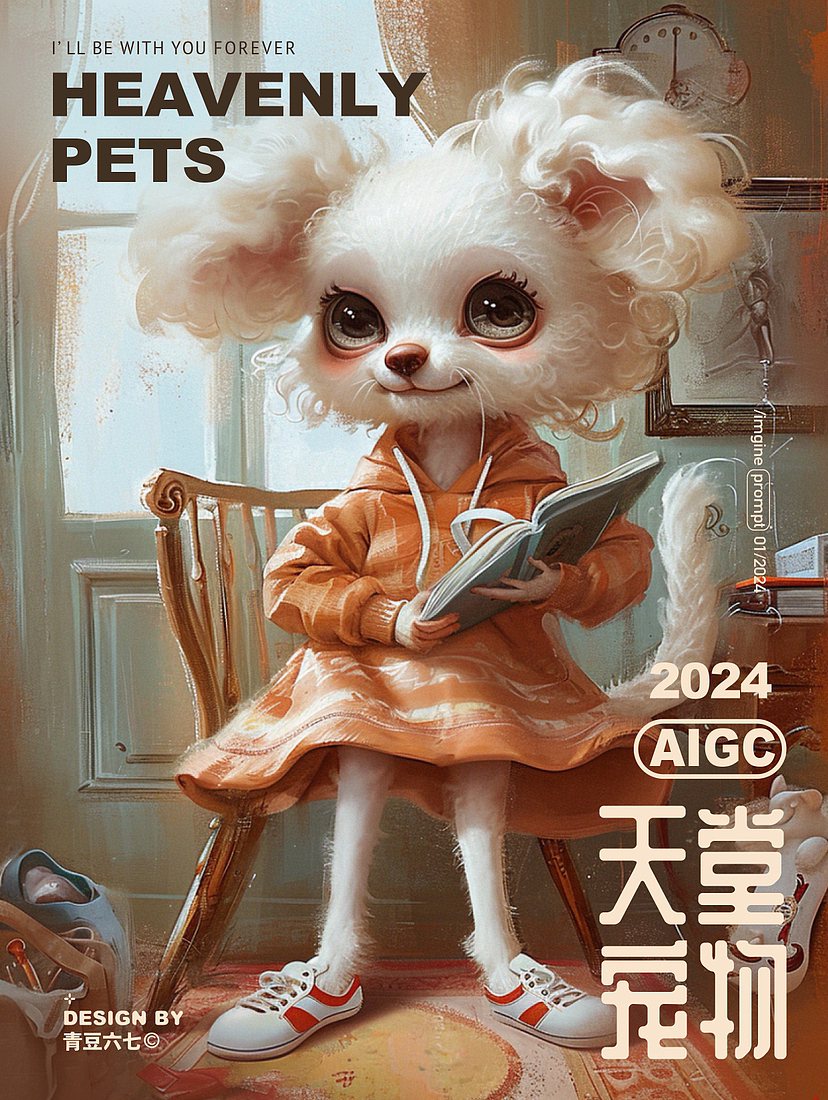 AIGC天堂宠物是精灵（图ZMzYwNDkxMTYw） - AI作品 - 站酷设计师LLQ柳青青原创素材 - 站酷ZCOOL