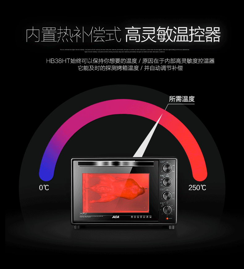 ACA电烤箱#详情策划设计