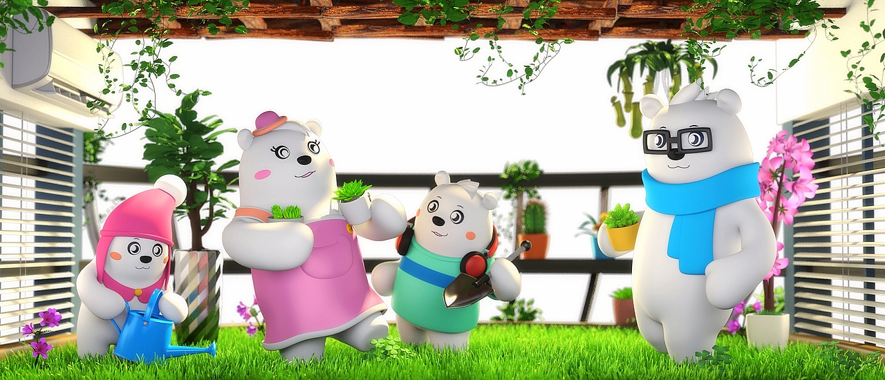 生活，原来可以如此“美的”（图ZODY5ODgwODA=） - IP形象 - 站酷设计师artanisterry原创素材 - 站酷ZCOOL