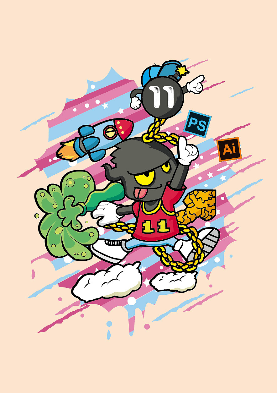 站酷11周年贺图|插画|商业插画|8_brother_原创作品-站酷zcool