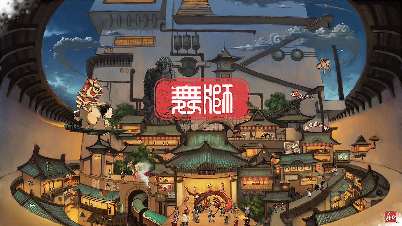 一些建筑类小结（图ZMjY4MjA5NTI=） - 商业插画 - 站酷设计师Ade0328原创素材 - 站酷ZCOOL
