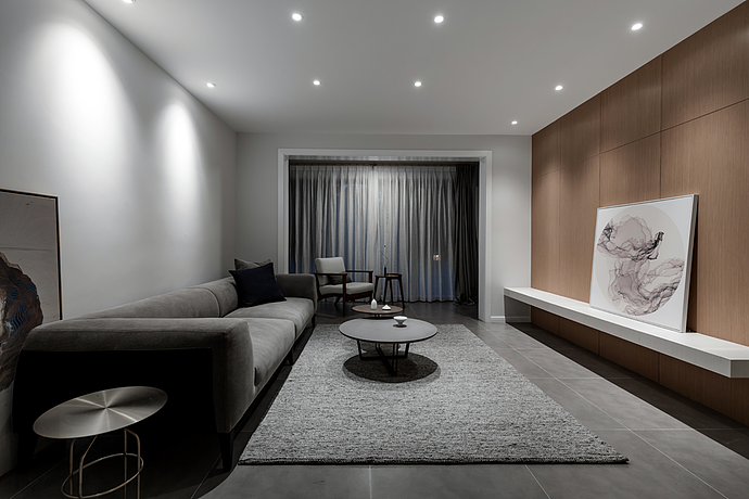 新中式 | 原木藕荷素雅色调，打造三代同堂的艺术屋（图ZMjU4MDE1ODg4） - 家装设计 - 站酷设计师峰光无限装饰原创素材 - 站酷ZCOOL