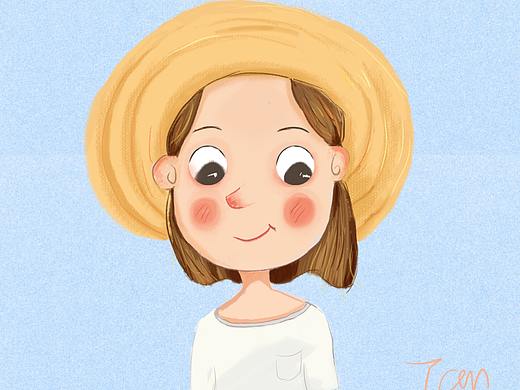 插画人像（个人主页-ZMzQ3MjMxNzY=） - 儿童插画 - 站酷设计师ling很酷原创素材 - 站酷ZCOOL