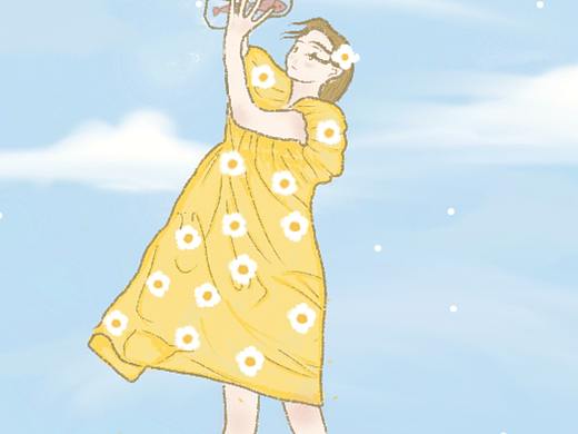 柔夏（個人主頁-ZNDU4NDQ2MDg=） - 商業(yè)插畫 - 站酷設(shè)計師NEENE畫芽原創(chuàng)素材 - 站酷ZCOOL