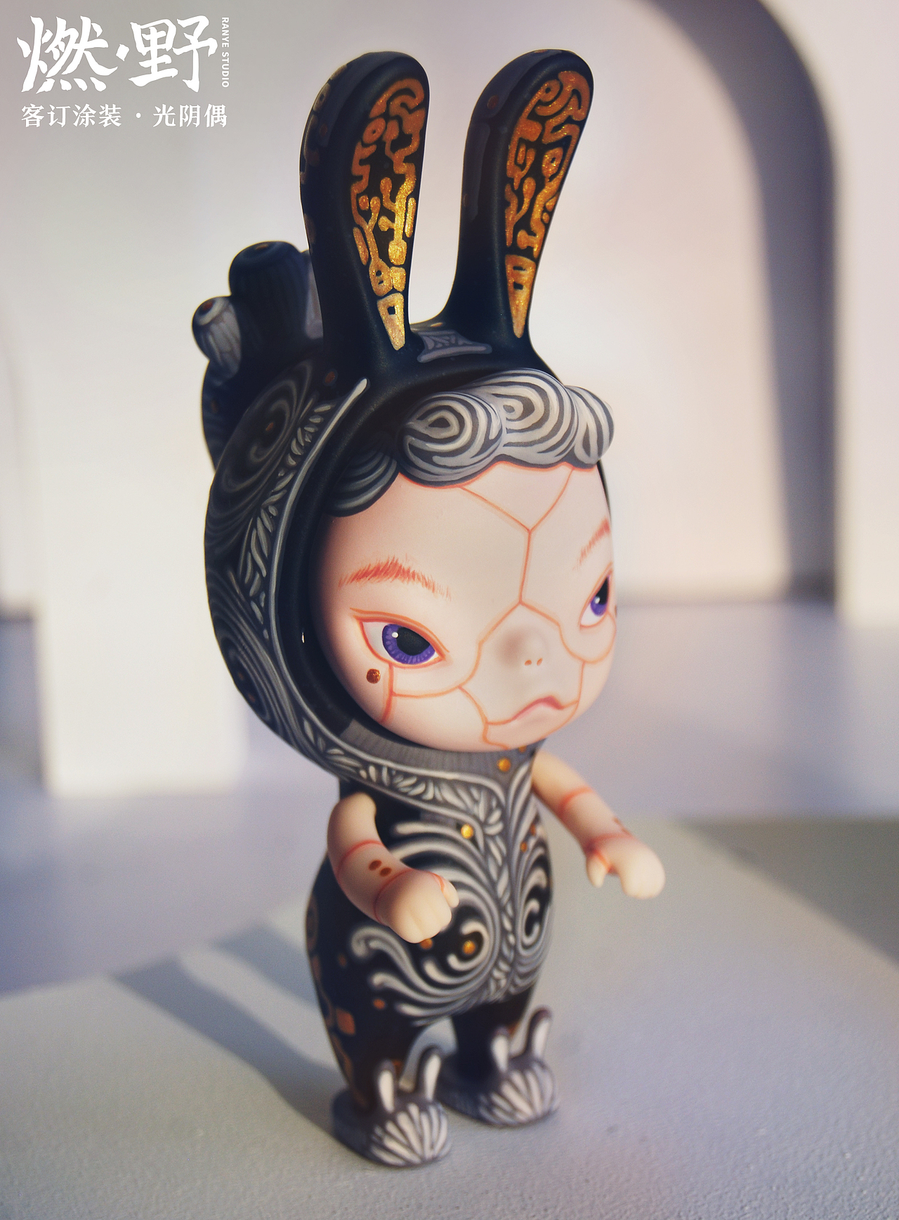 燃野原创客订涂装：光阴偶-sooya（图ZMjQ0NDM1NDY4） - 手办/模玩 - 站酷设计师涂装师燃野原创素材 - 站酷ZCOOL