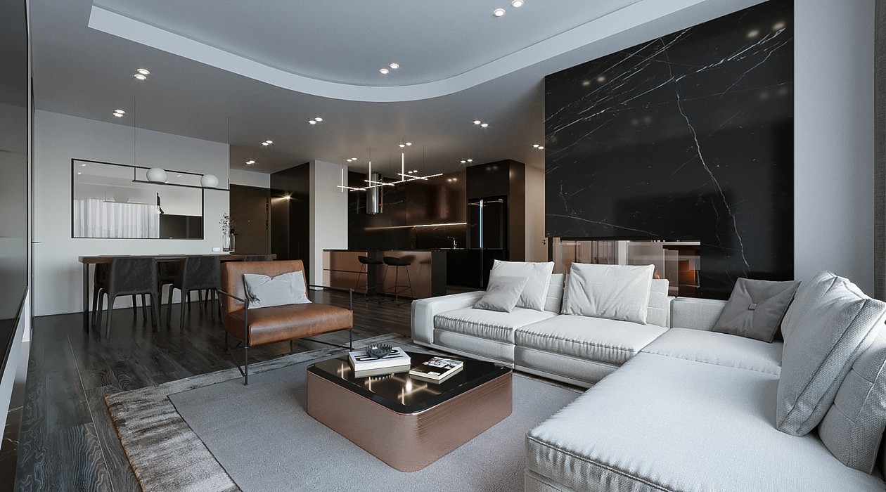 大理石与金属相结合 这种质感超高级