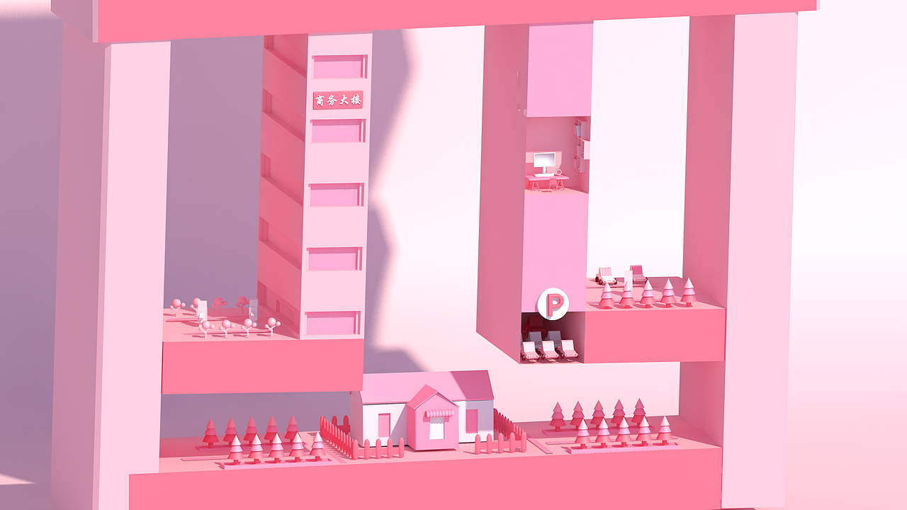 C4D学习历程（图ZMTEyODY0ODg0） - 场景 - 站酷设计师只知坚持xi原创素材 - 站酷ZCOOL