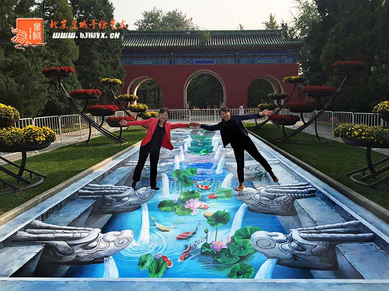 北京市朝阳区3d壁画馆图片