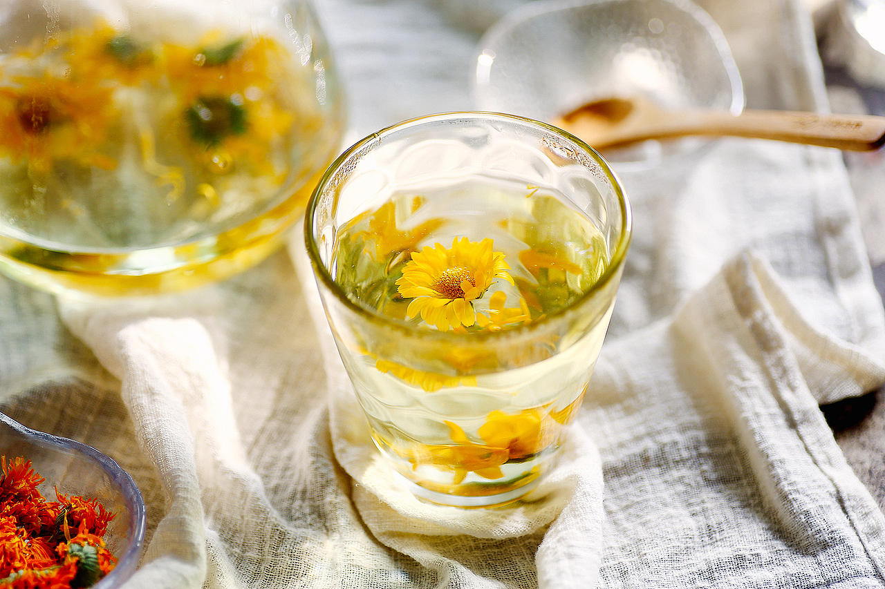 一花一世界 花茶 美食 茶 文艺格调拍摄 美食摄影
