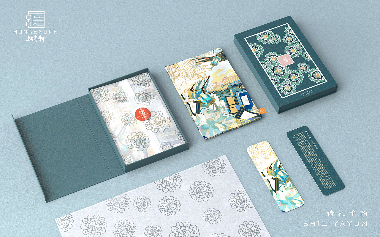 孔庙古建筑丝巾