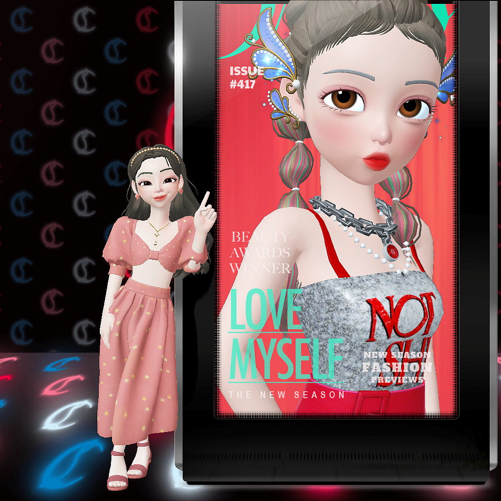 粉色淑女套装(崽崽设计师 fjj)