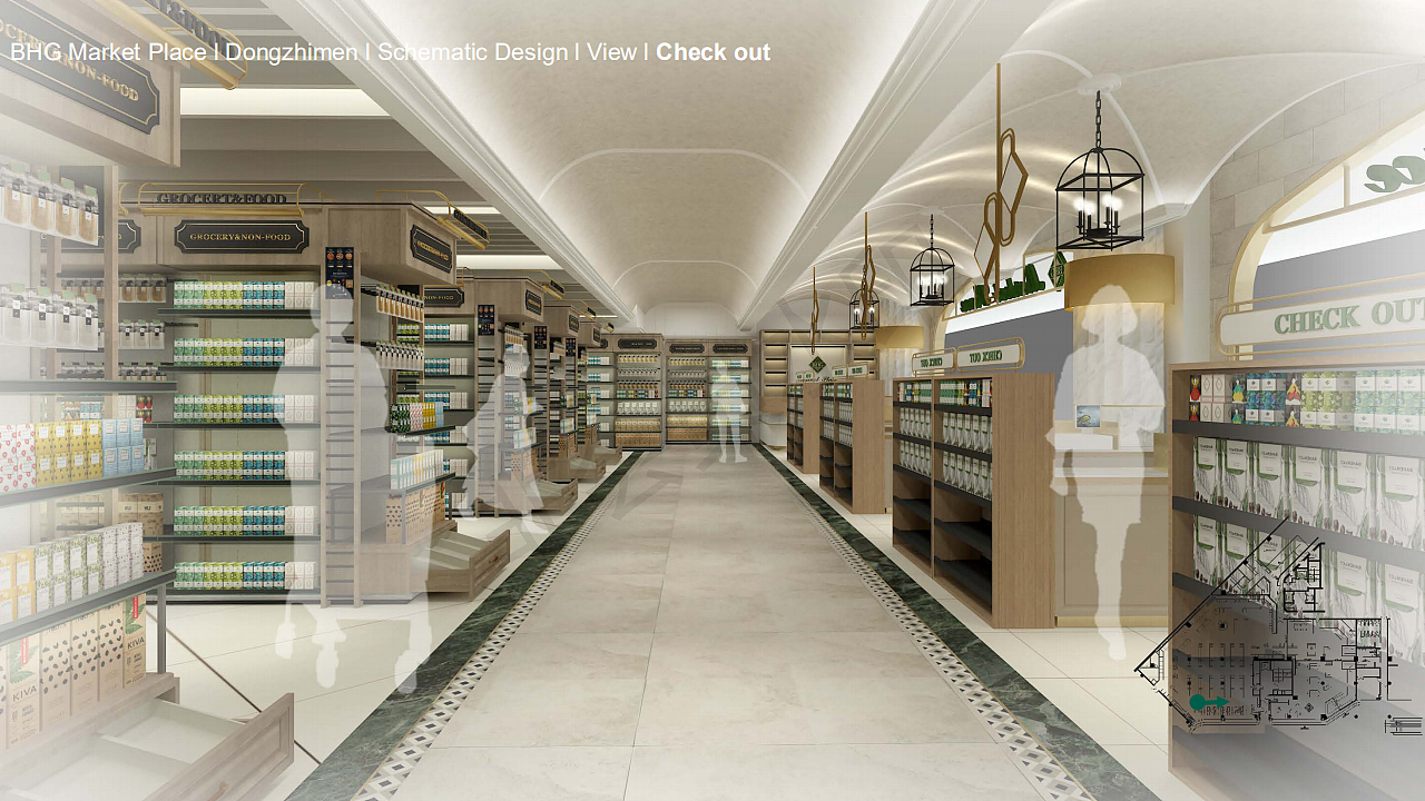 商业空间 高级精品超市（图ZMTgxMTYyMTI4） - 家装设计 - 站酷设计师Hakuna顾原创素材 - 站酷ZCOOL