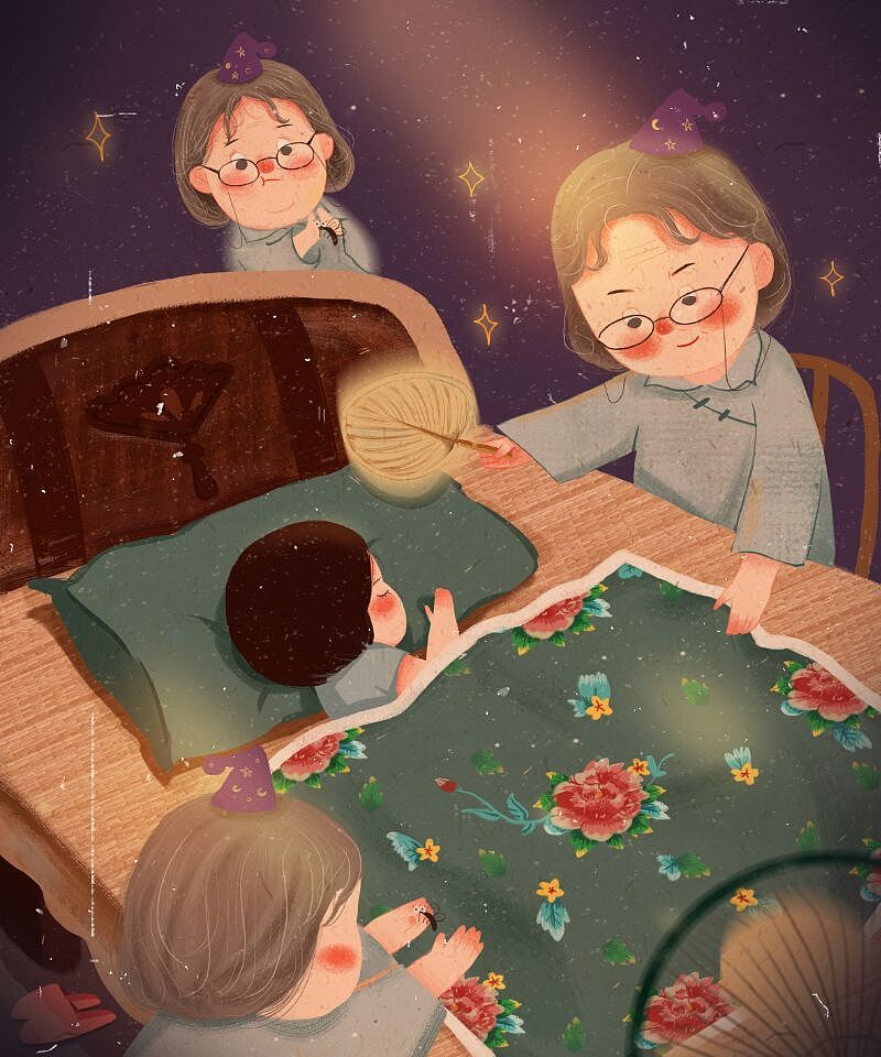 下面是魔法奶奶系列作品