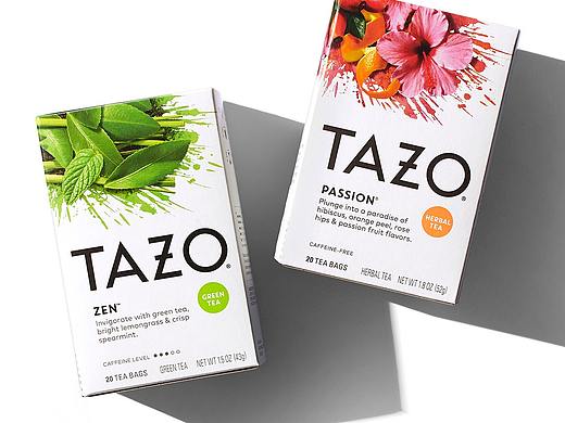 Tazo品牌更新比一杯清茶更令人耳目一新