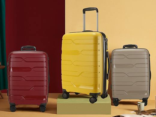 彩色行李箱