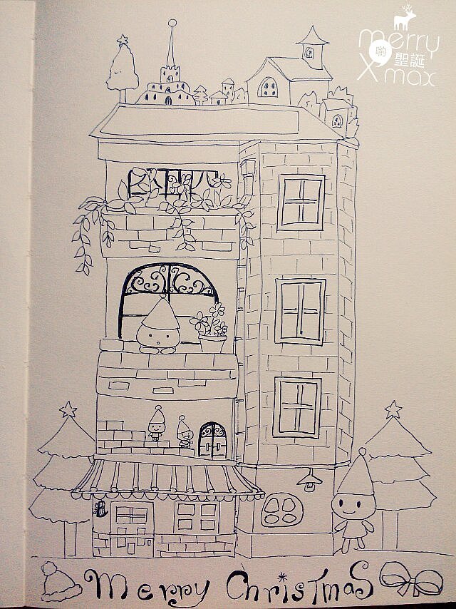 圣诞快乐啦~~(╰_╯#他喵的元旦都过去了好嘛!……)