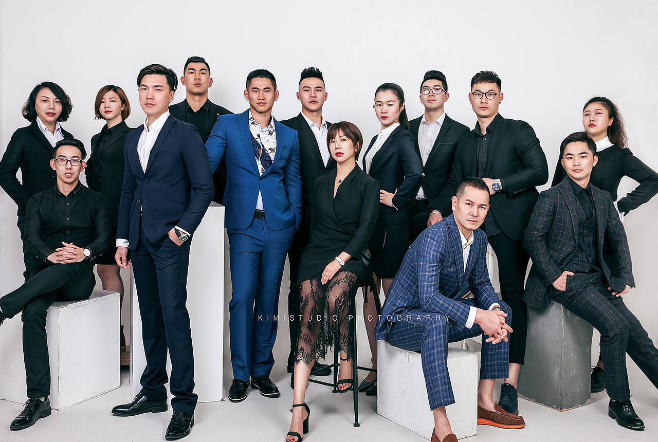 kimistudio健身会所团队形象照