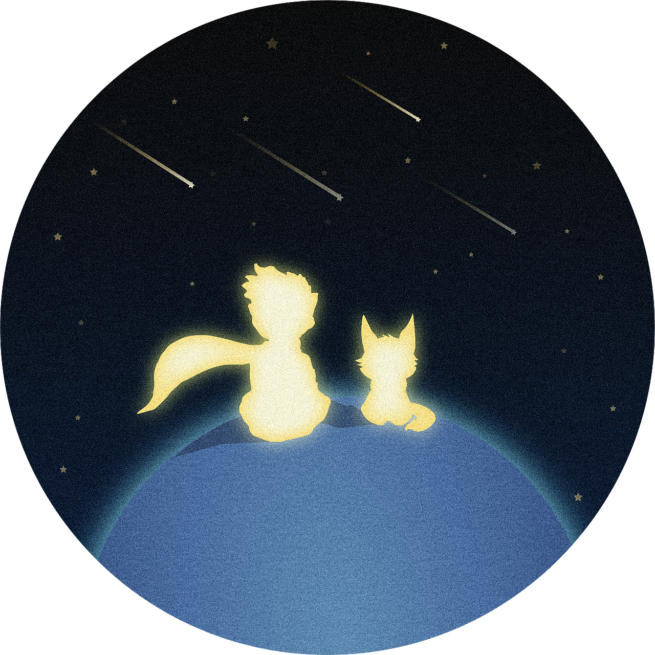 小王子星空系列 插画初体验