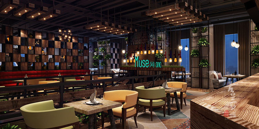 成都专业网咖电竞馆装修设计公司-《成都高新