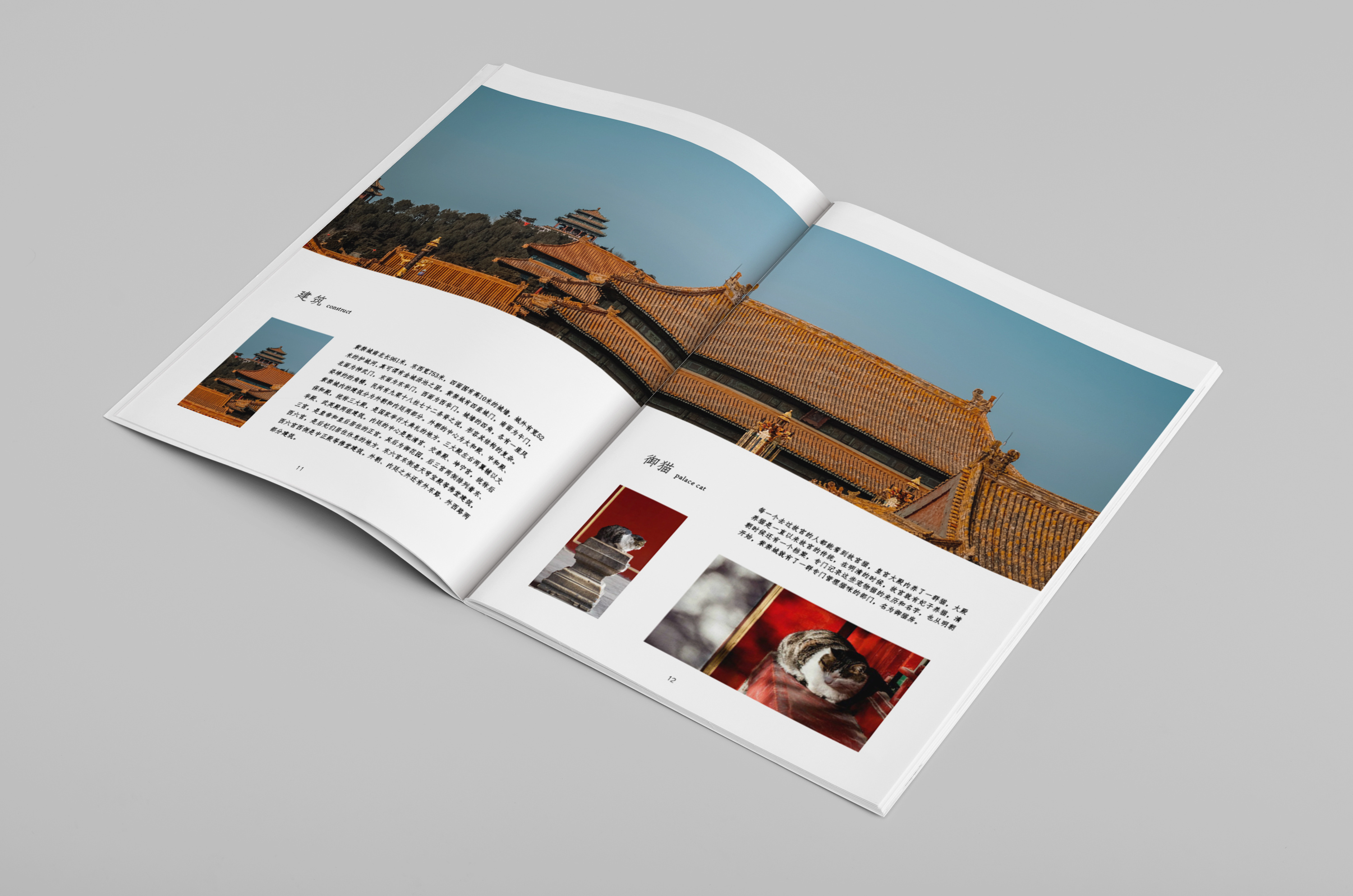 《故宫的故事》 画册制作