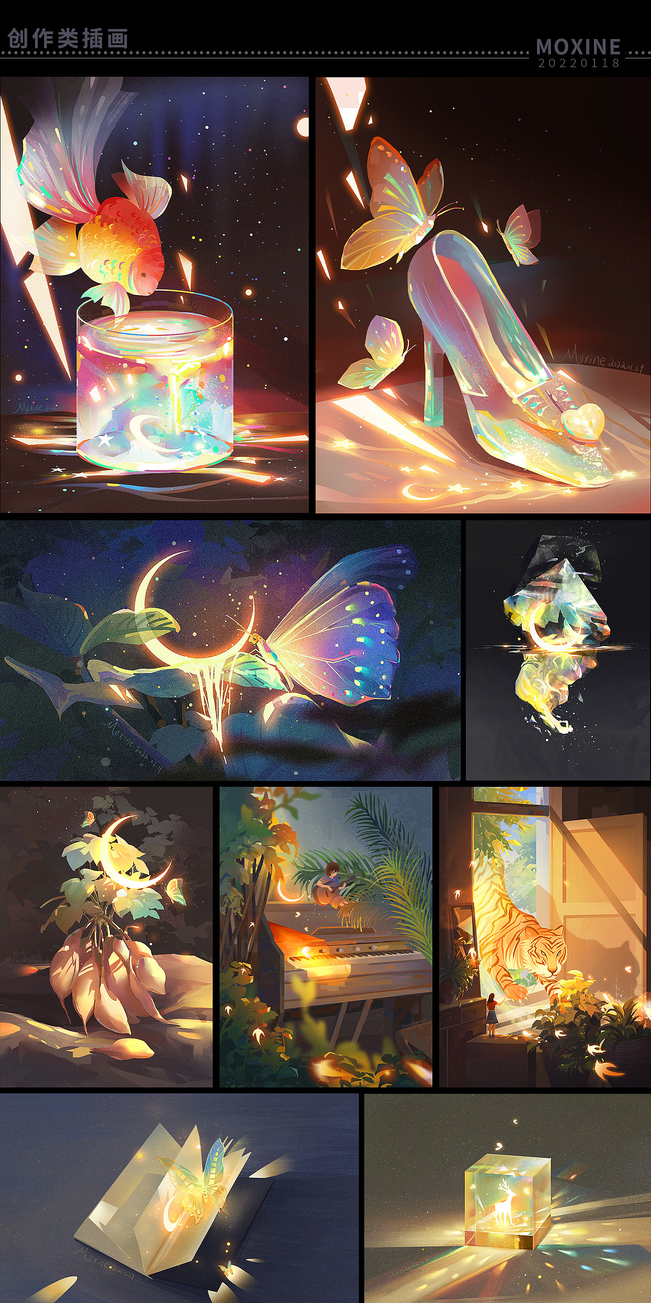 【色彩】坚持色彩速涂160DAY小总结（图ZMjg1NjQ3NTQw） - 商业插画 - 站酷设计师莫醒182原创素材 - 站酷ZCOOL