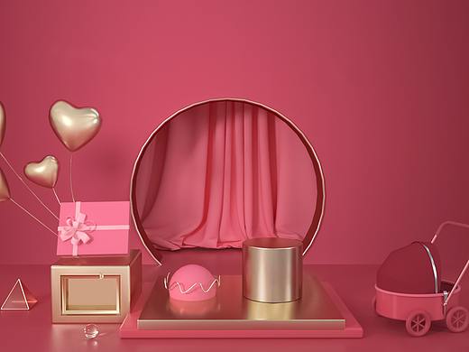 臨摹3.8女王節(jié)（個人主頁-ZNDM2MTMyNTY=） - 場景 - 站酷設計師懵夜原創(chuàng)素材 - 站酷ZCOOL