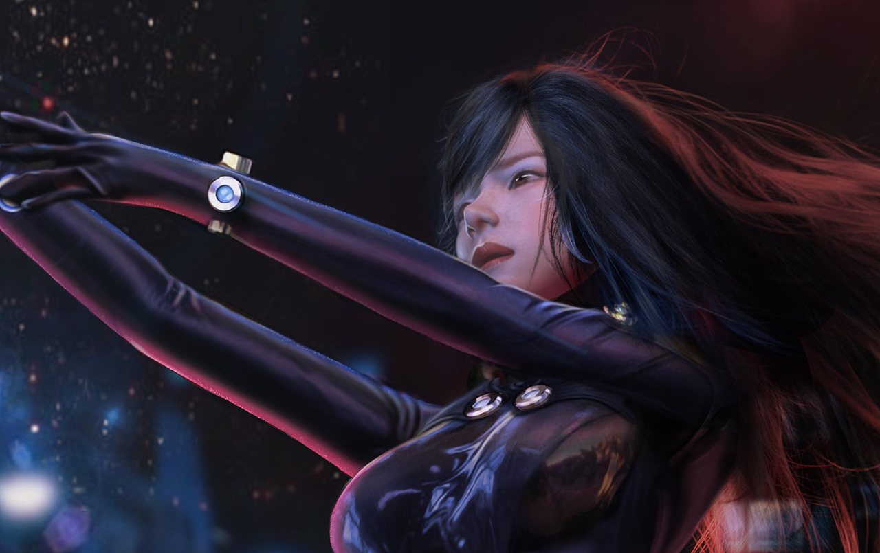 一張原創(chuàng)的《GANTZ》（殺戮都市）插畫（圖ZMTY2MTI5OTcy） - 商業(yè)插畫 - 站酷設計師雙強原創(chuàng)素材 - 站酷ZCOOL