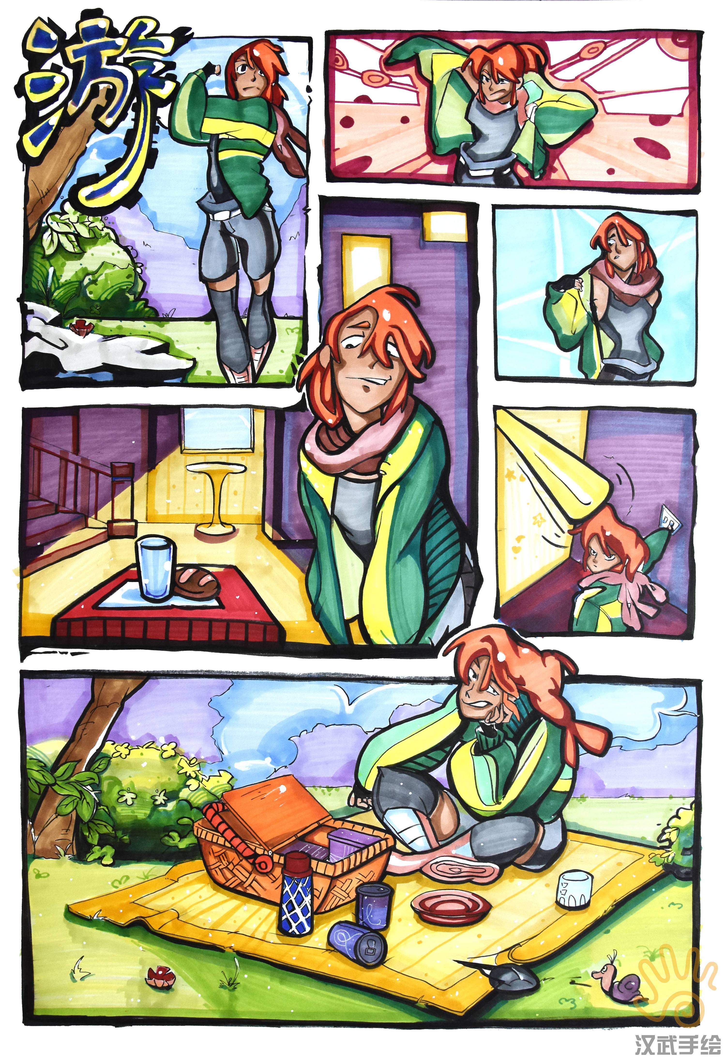 2019最新动漫人物设计手绘考研快题作品集合!