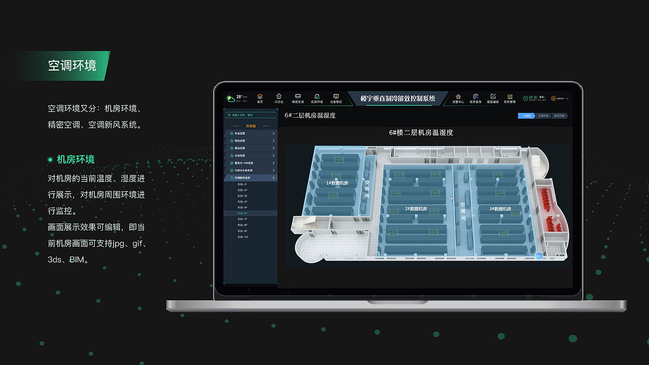 B端-楼宇垂直制冷能效控制系统（图ZMjYxNDM3MzY0） - 软件界面 - 站酷设计师安之若素UI原创素材 - 站酷ZCOOL