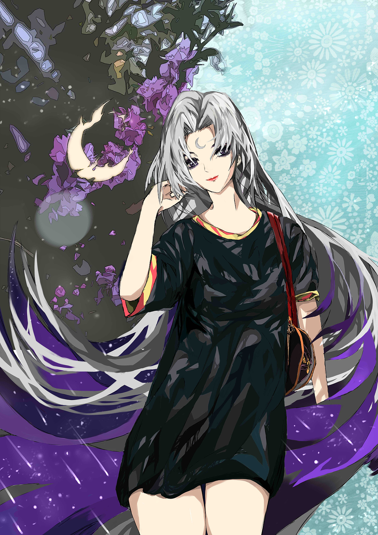 泷夜叉姬|插画|游戏原画|若林527_原创作品-站酷zcool