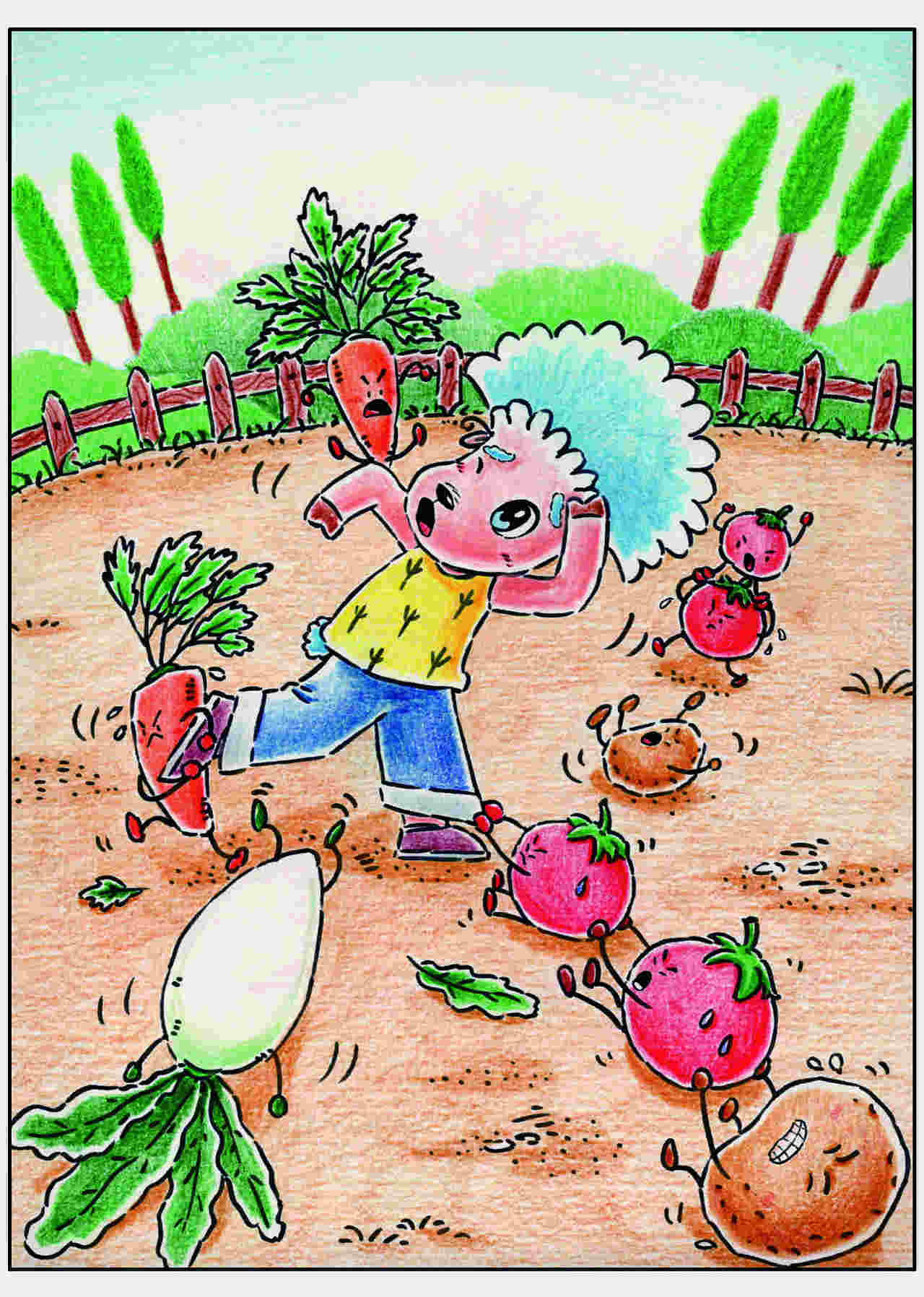 小羊詹姆斯的菜园子