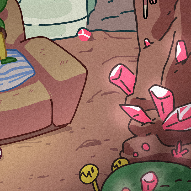 《旅行的沙发》第十六弹/地下世界（图ZMjAxNDQ1OTA4） - 绘本 - 站酷设计师橡树先生原创素材 - 站酷ZCOOL