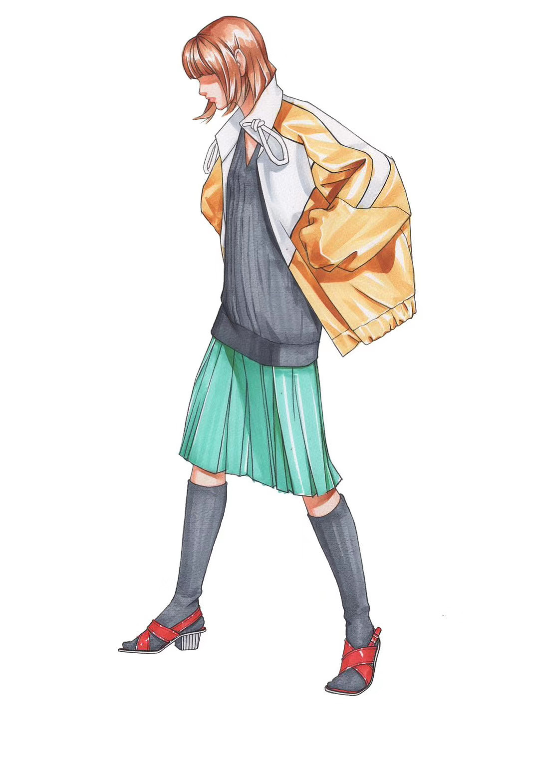 愿我永远对服装保持热爱,对美的探索更上一步