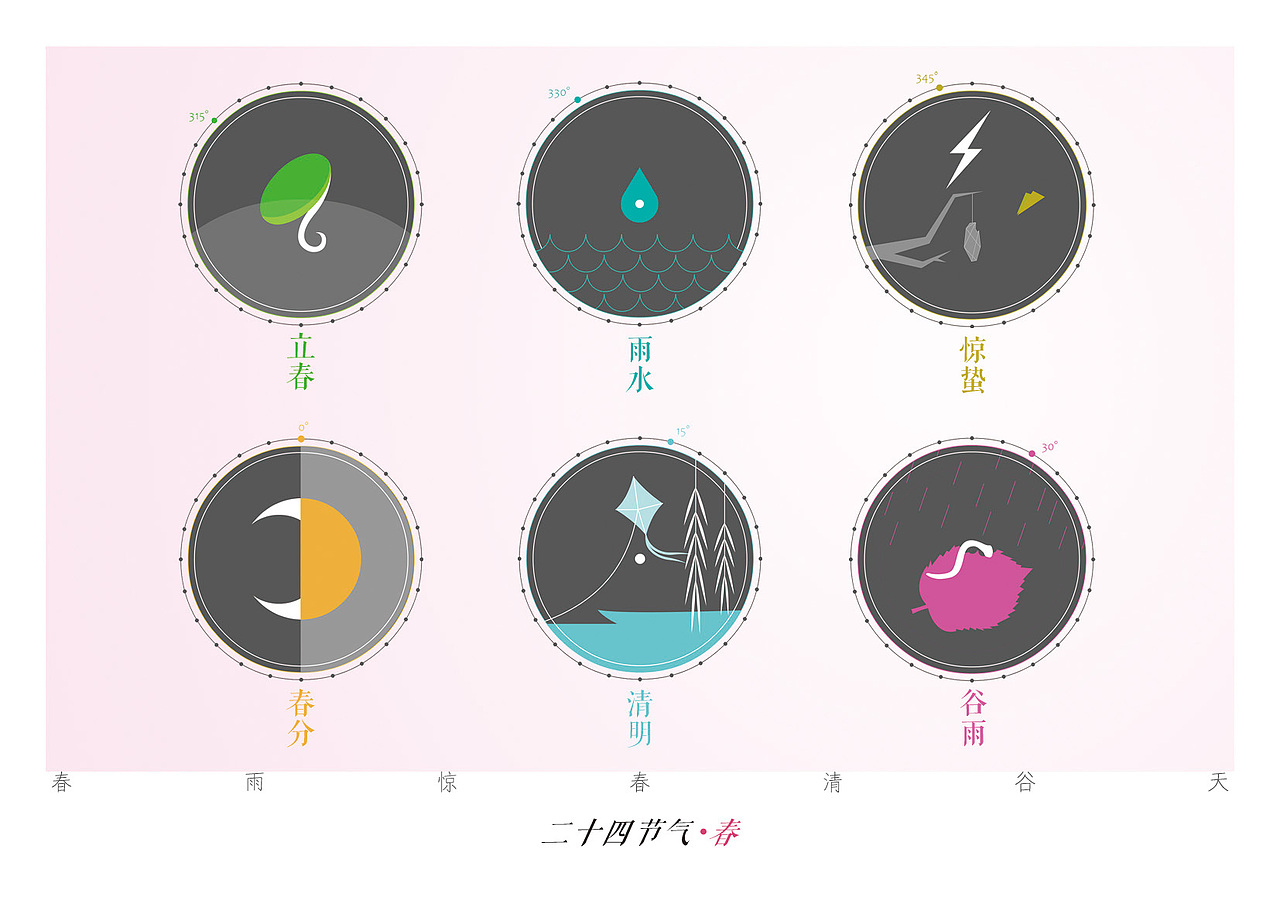 《二十四节气》图形动画#福州大学#（图ZOTg0NDc4MA==） - Motion Graphic - 站酷设计师和煦1900原创素材 - 站酷ZCOOL