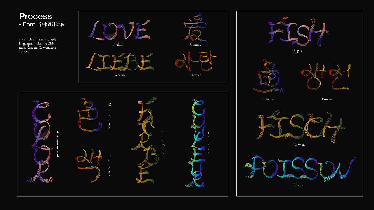 情绪治疗字体&海报设计