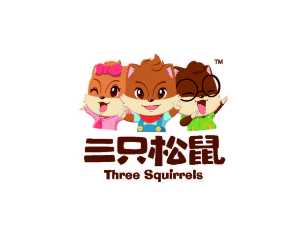 三只松鼠logo图标图片