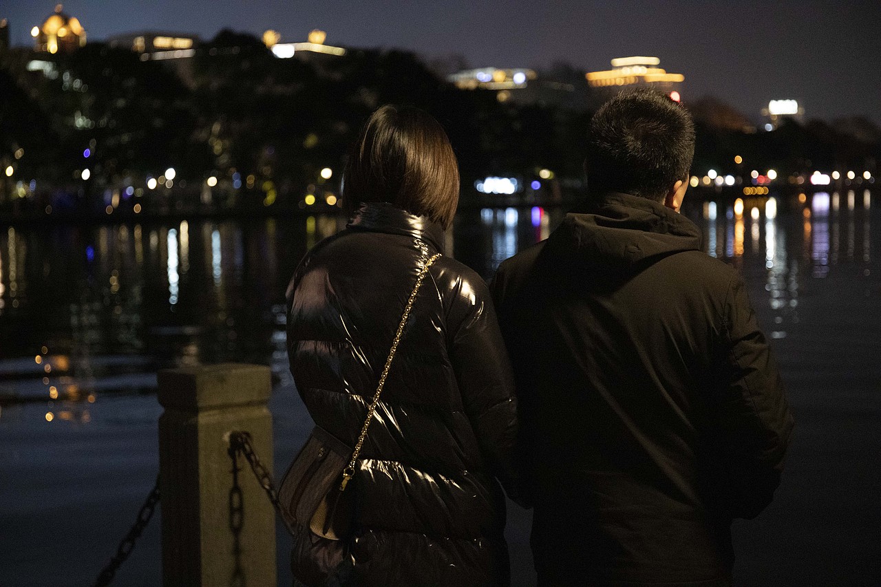 2020新年元旦西湖街拍