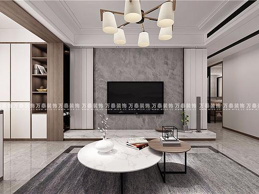 华皓英伦联邦120平中式装修