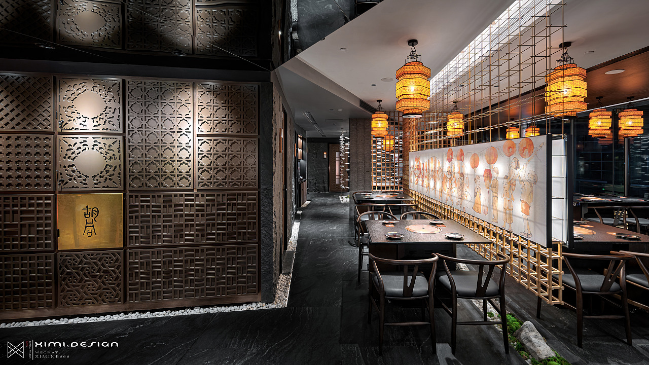 藏在CBD的四合院｜火爆广州的烤肉店·设计（图ZMjkxNTQ1NzE2） - 酒店餐饮设计 - 站酷设计师正在学堂原创素材 - 站酷ZCOOL