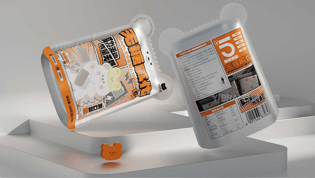 意品牌 | 淘味熊威化饼干包装设计\休闲食品\IP人物(图ZMzI4OTc5ODI0) - 包装 - 站酷设计师意品牌原创素材 - 站酷ZCOOL