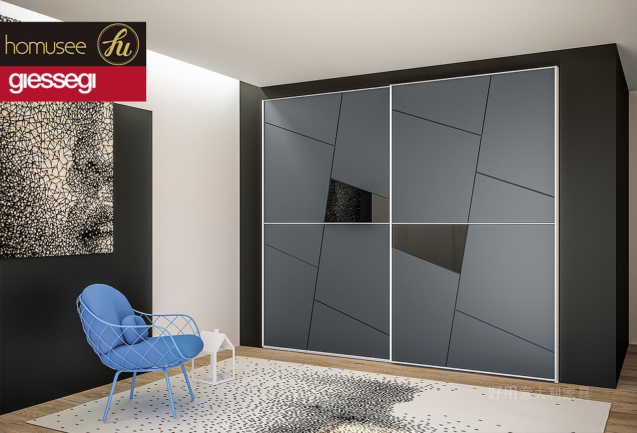 意大利GIESSEGI家具 Wardrobes全屋定制好用意大利家具（图ZMTk0MDQ1MTU2） - 生活用品 - 站酷设计师Homusee意大利原创素材 - 站酷ZCOOL