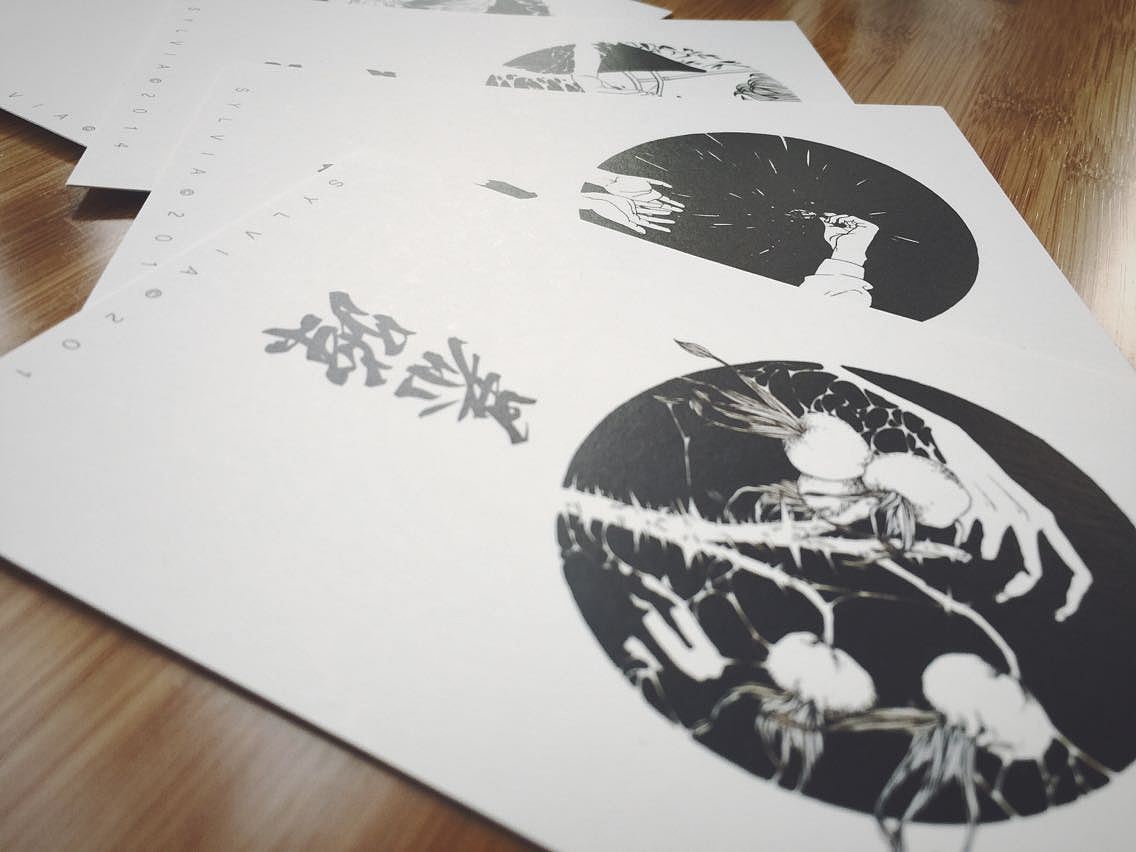 孤独患者系列明信片（图ZMjY5MDY4NDQ=） - 艺术插画 - 站酷设计师SylviaP_P原创素材 - 站酷ZCOOL