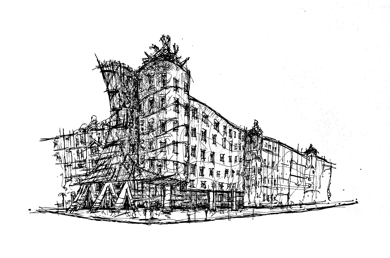 布拉格跳舞的房子