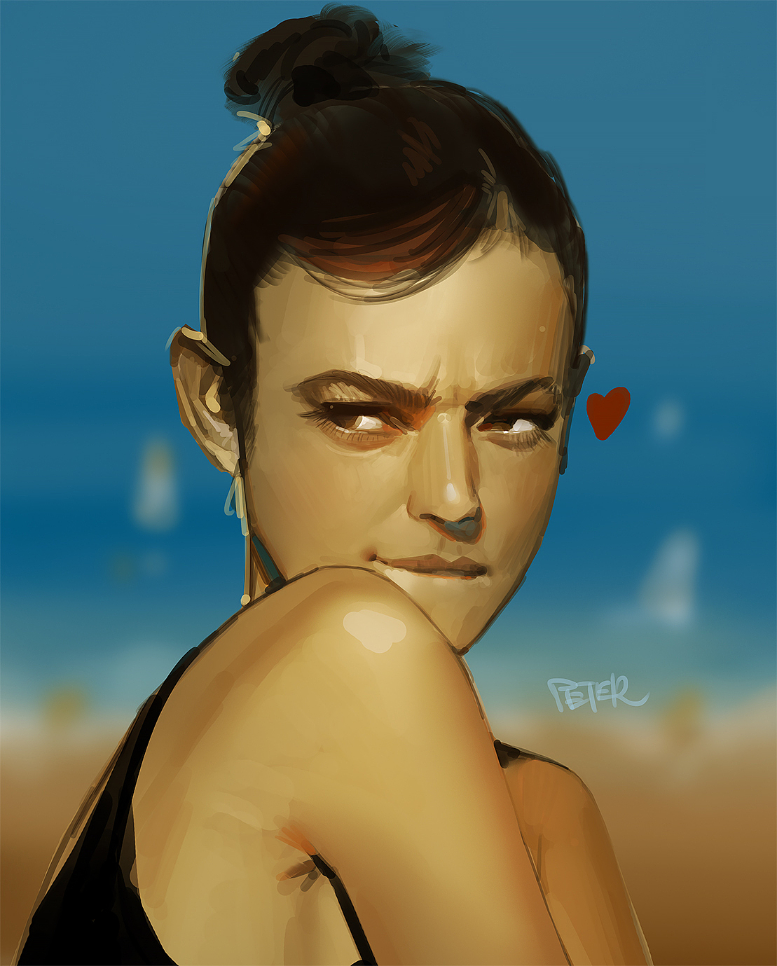 最近的速写头像，都挺有意思，总有一个会让你喜欢的（图ZMjgyNDMzMzIw） - 商业插画 - 站酷设计师Peter肖吉原创素材 - 站酷ZCOOL