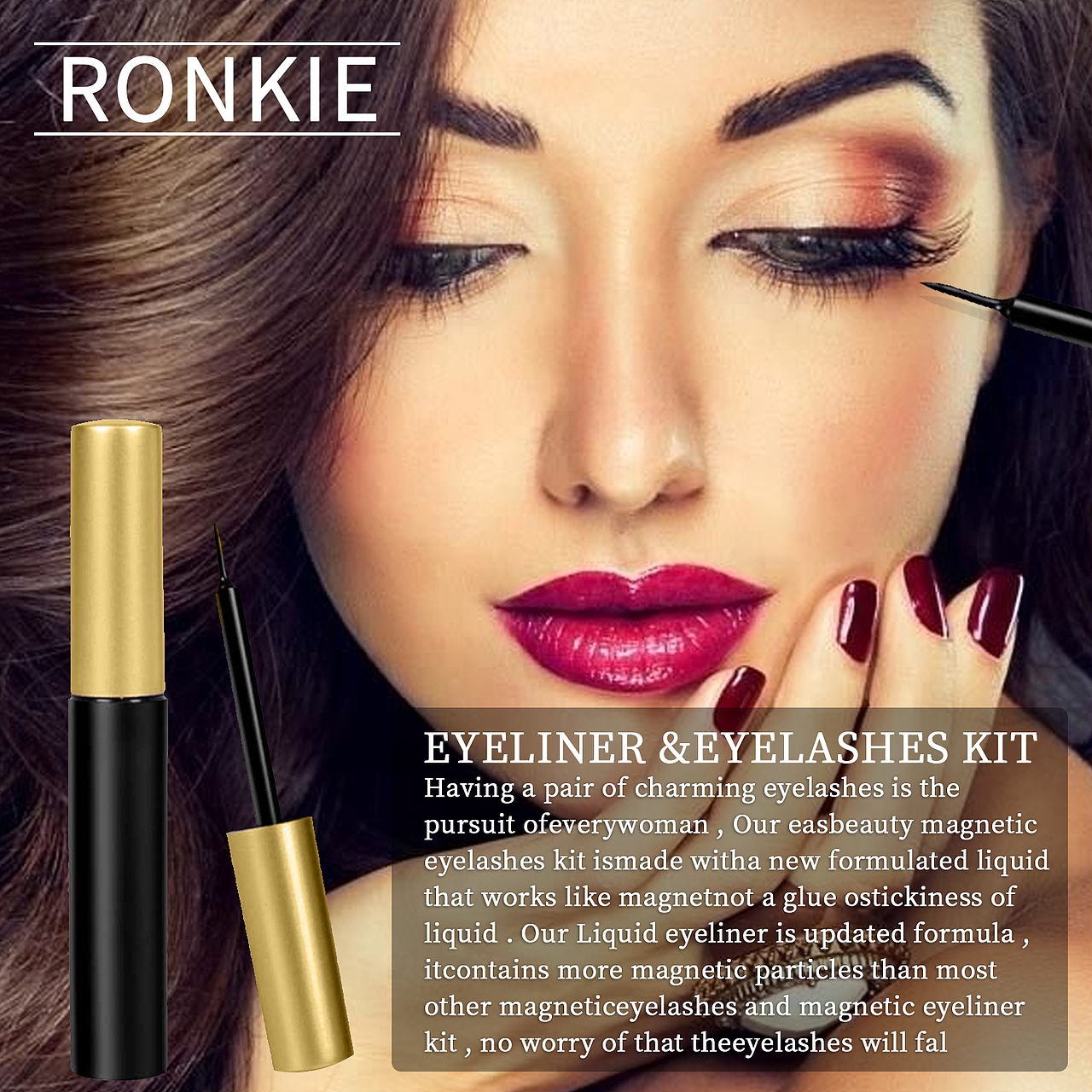 亚马逊眼睫毛主图 and A+设计