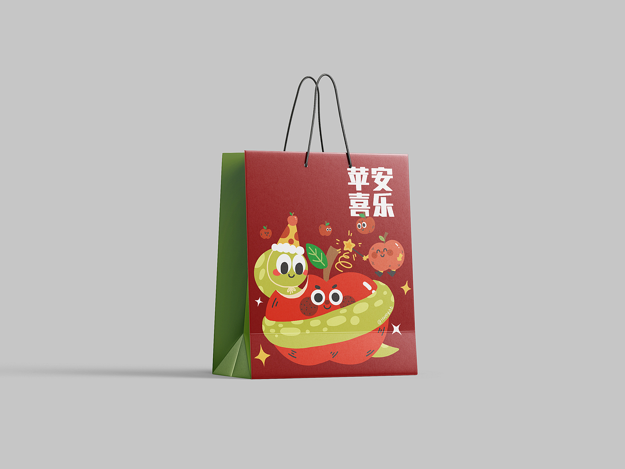 蛇年形象设计～平安喜乐（图ZMzc1NzE0ODYw） - 图案 - 站酷设计师Happy点点原创素材 - 站酷ZCOOL