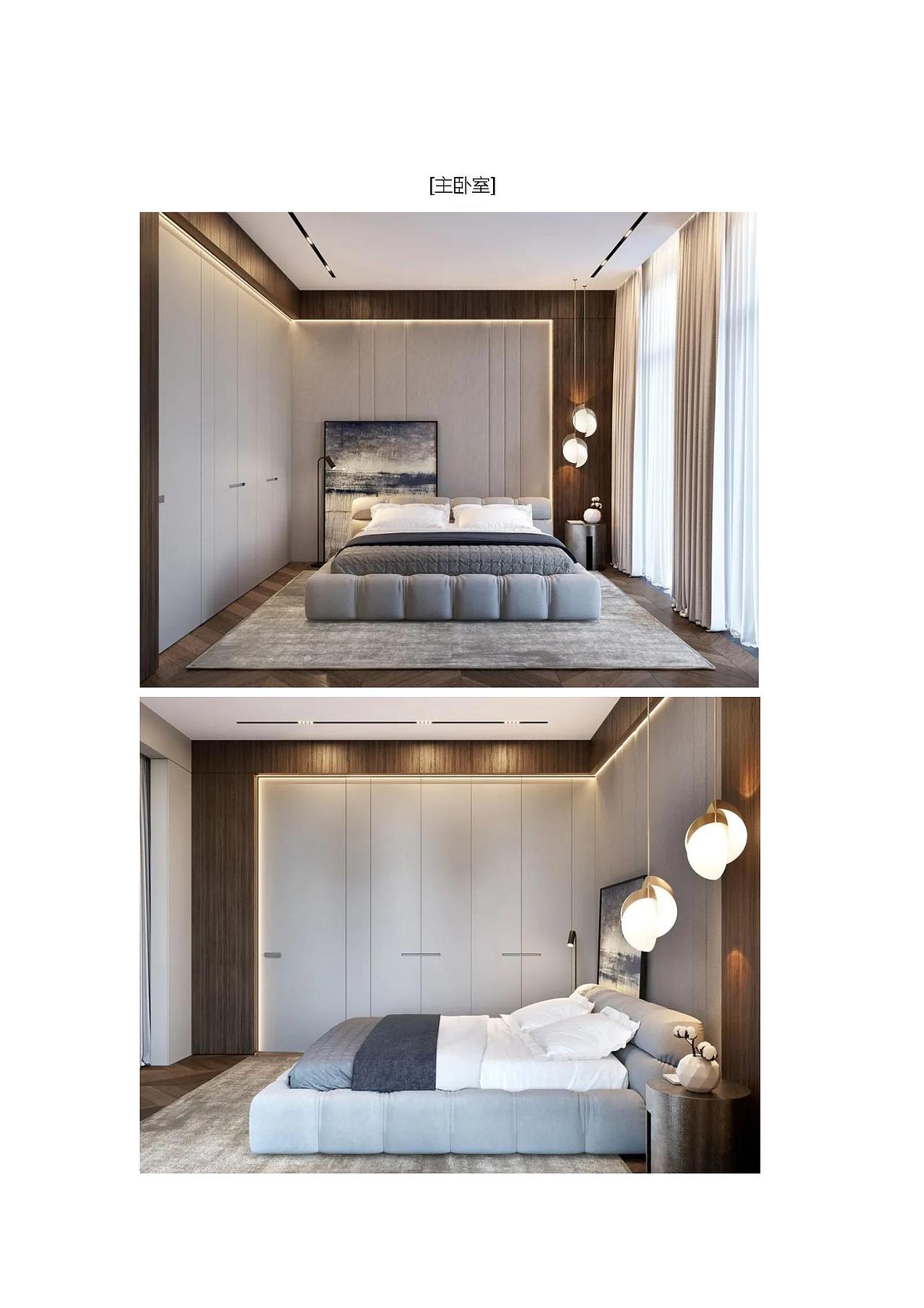 铭勇设计案例分享丨 灰白+木色 绚烂高雅的空间气质