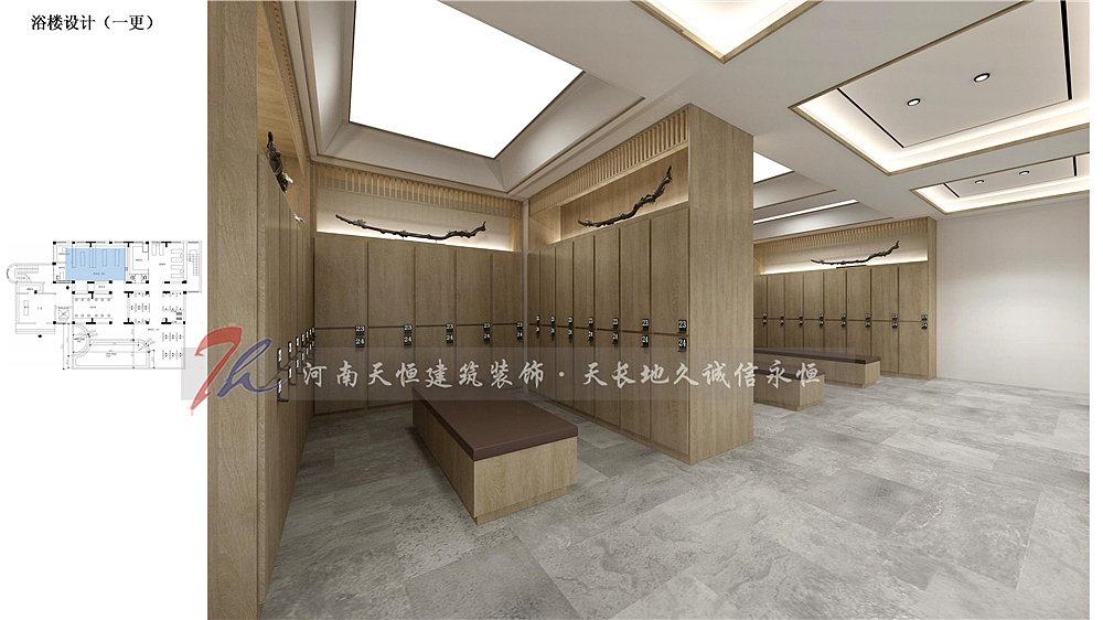 荥阳洗浴中心设计案例-荥阳海龙洗浴中心装修效果图（图ZMjgwNTgwMjA0） - 商业空间设计 - 站酷设计师tianh18738185869原创素材 - 站酷ZCOOL